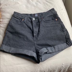 high waisted shorts